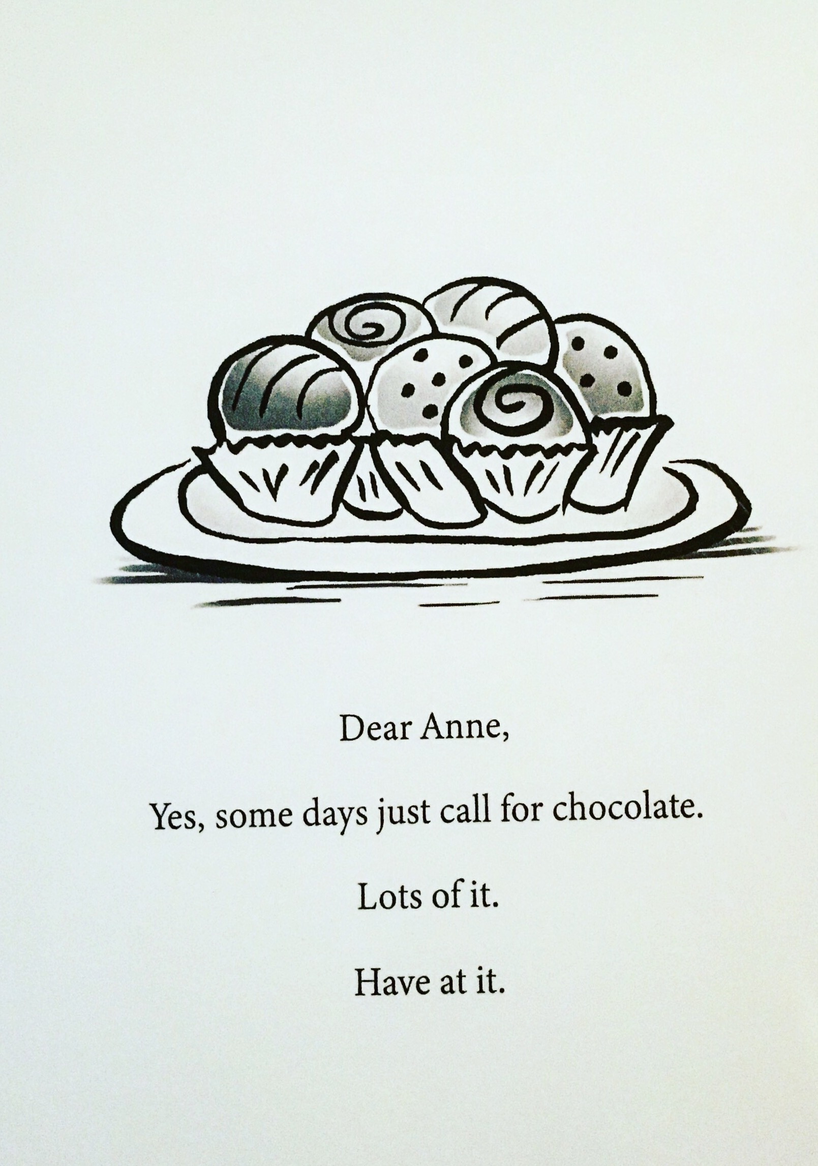 Some Days Call for Chocolate poem For Store